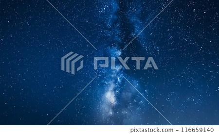 夜空中的星星，星空，銀河系，生成AI，AI影像 116659140