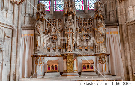 Cathedral Saint Peter, Lisieux, calvados, normandy, France 116660302