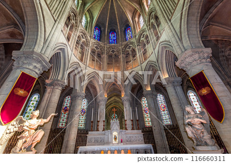 Cathedral Saint Peter, Lisieux, calvados, normandy, France 116660311