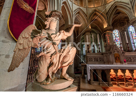 Cathedral Saint Peter, Lisieux, calvados, normandy, France 116660324