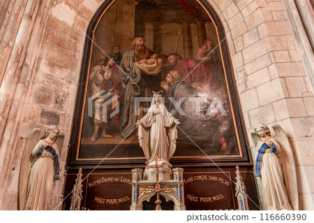 Cathedral Saint Peter, Lisieux, calvados, normandy, France 116660390