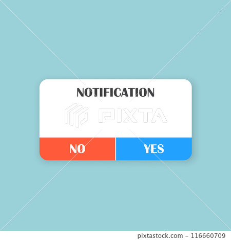 New message icon in flat style. Incoming inbox email vector illustration on isolated background. Bubble notification sign business concept. 116660709