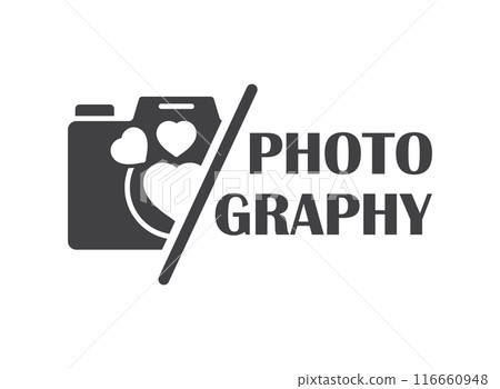 Camera icon in flat style. Photography vector illustration on isolated background. Photo sign business concept. Camera icon in flat style. Photography vector illustration on isolated background. Photo sign business concept. 116660948