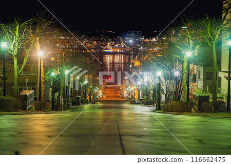 [#函館]八幡坂的夜景 116662475