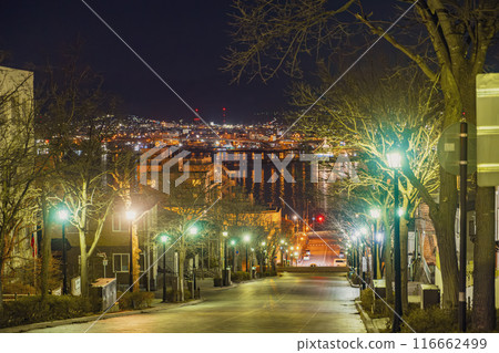 [#Hakodate] Night view from Hachimanzaka 116662499