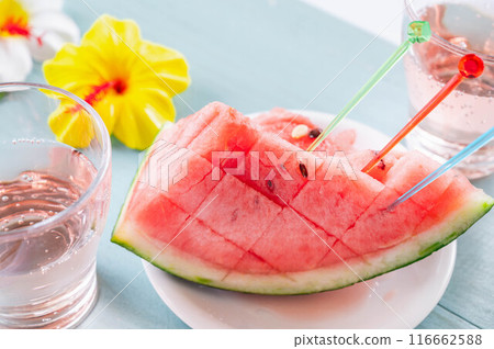 夏天甜點西瓜 夏天甜點西瓜 116662588