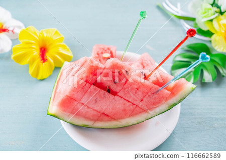 Summer dessert watermelon Summer dessert watermelon 116662589