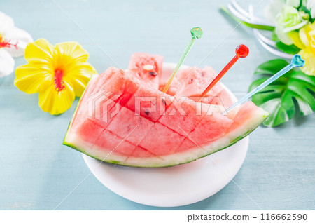 Summer dessert watermelon 116662590