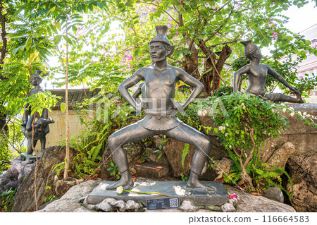 Wat Chettuphon is landmark in Thailand 116664583