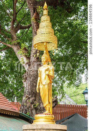 Wat Hong is landmark in Thailand Wat Hong is landmark in Thailand 116664596