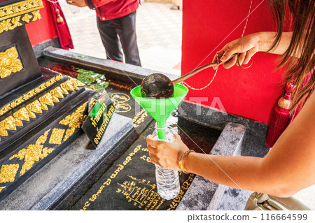 Wat Hong is landmark in Thailand Wat Hong is landmark in Thailand 116664599