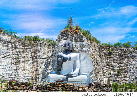 Wat Khao Tham Thiam is landmark in Thailand Wat Khao Tham Thiam is landmark in Thailand 116664614