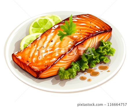 Salmon Steak Salmon Steak 116664757