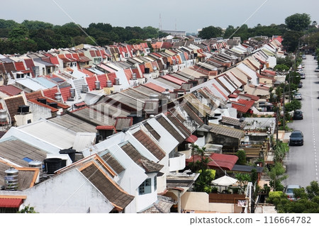 Malaysian residential area 116664782
