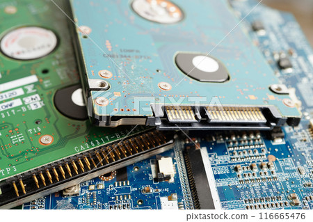 Repairing and upgrade circuit mainboard of notebook, electronic, computer hardware and technology. 116665476