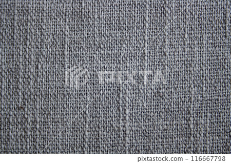 Grey linen background texture.Rustic yarns for decorative background Grey linen background texture.Rustic yarns for decorative background 116667798