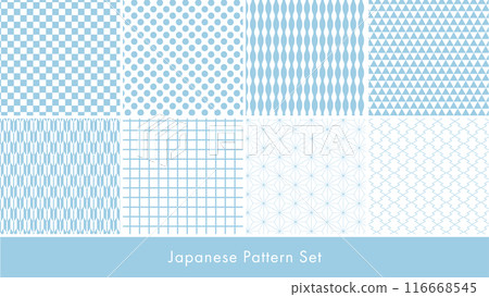 Refreshing Japanese pattern set Refreshing Japanese pattern set 116668545