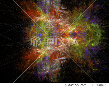 Imaginatory fractal abstract background Image 116668803