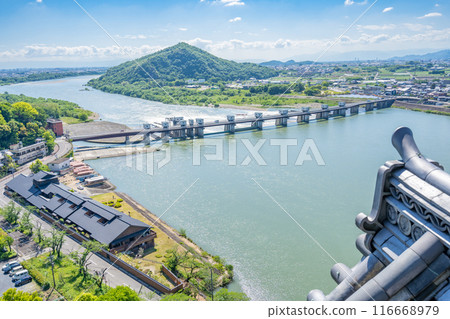 國寶犬山城塔360度迴廊西側 國寶犬山城塔360度迴廊西側 116668979