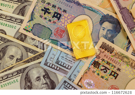 Investing in gold bars, American dollars is essential during period of inflation, devaluation Japanese yen Investing in gold bars, American dollars is essential during period of inflation, devaluation Japanese yen 116672628