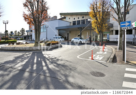 鐵道JR東日本:高崎線本莊站北口本莊市 鐵道JR東日本:高崎線本莊站北口本莊市 116672844