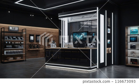 高科技無人商店 116673093