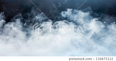 Mysterious smoke background material 116673122
