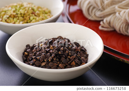 蕎麥麵和手工蕎麥麵 116673258