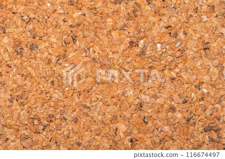 Cork board background material 116674497