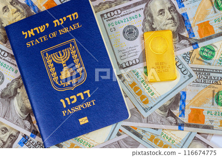 Passport Israel provides its citizens with opportunity to invest American dollars in gold bars at times of inflation, devaluation to protect their savings 116674775