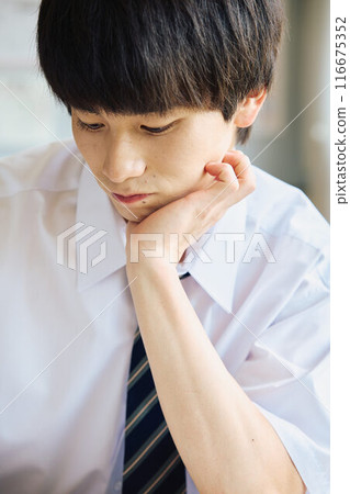 Boys studying to study Boys studying to study 116675352