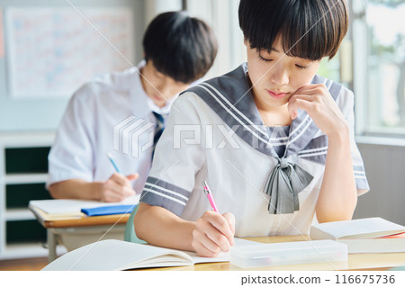 高中男女學習 116675736