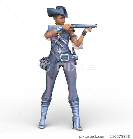 Female pirates 116675898