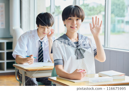 高中男女學習 116675995