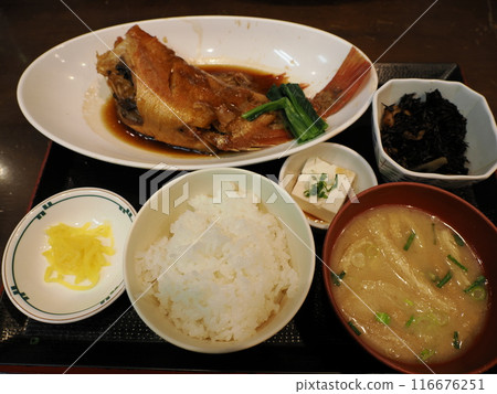 福岡縣福岡市中央區長濱餐廳 福王鯛魚熟食套餐 福岡縣福岡市中央區長濱餐廳 福王鯛魚熟食套餐 116676251