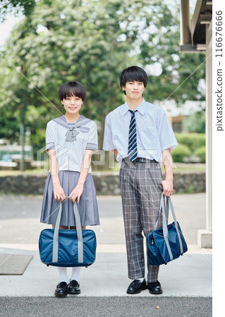 High school boys and girls 116676666