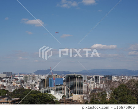 Scenery from the observation deck of the Fukuoka City Botanical Garden, Ozasa, Chuo-ku, Fukuoka City, Fukuoka Prefecture Scenery from the observation deck of the Fukuoka City Botanical Garden, Ozasa, Chuo-ku, Fukuoka City, Fukuoka Prefecture 116676909