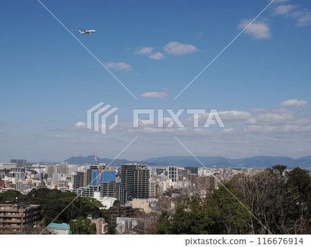 Scenery from the observation deck of the Fukuoka City Botanical Garden, Ozasa, Chuo-ku, Fukuoka City, Fukuoka Prefecture Scenery from the observation deck of the Fukuoka City Botanical Garden, Ozasa, Chuo-ku, Fukuoka City, Fukuoka Prefecture 116676914