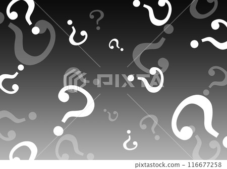 Question mark background 2-2_Black gradation Question mark background 2-2_Black gradation 116677258