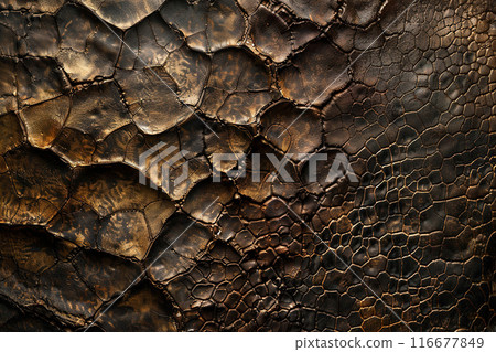 Generative ai on theme of beautiful futuristic shell stone wall for design abstract background 116677849