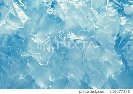 Generative ai on theme of beautiful texture transparent ice for design natural abstract background 116677868