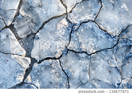 Generative ai on theme of beautiful texture transparent ice for design natural abstract background 116677871