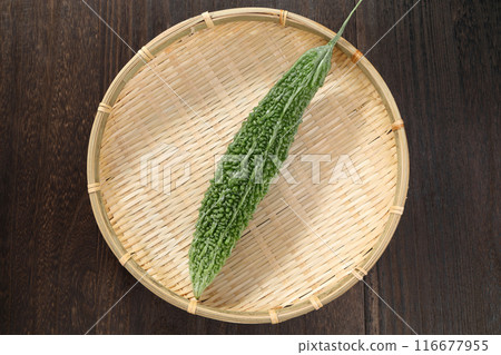 Fresh bitter melon Fresh bitter melon 116677955