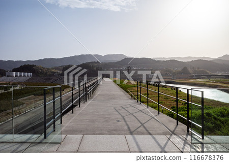 岩手縣陸前高田市 東日本大地震海嘯紀念館 眺望海的地方 岩手縣陸前高田市 東日本大地震海嘯紀念館 眺望海的地方 116678376