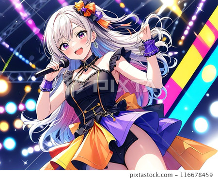 女性和女孩的動漫/漫畫風格插圖 116678459