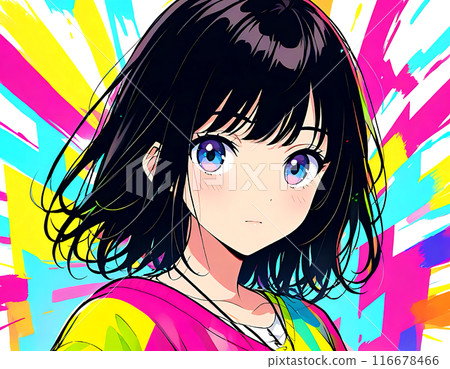 女性和女孩的動漫/漫畫風格插圖 116678466