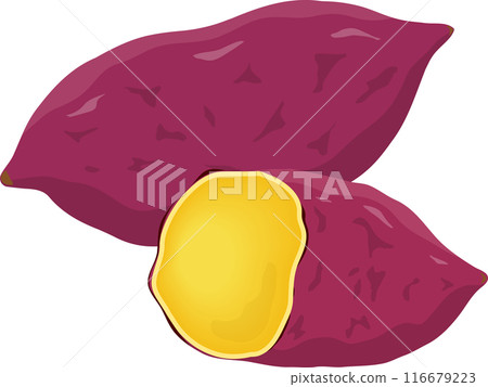 2個烤地瓜 2個烤地瓜 116679223