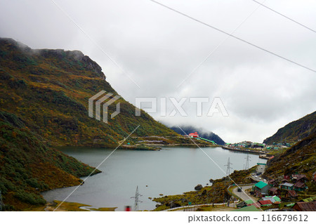 Green Nature and Changu or Tsomgo Lake at East Sikkim Green Nature and Changu or Tsomgo Lake at East Sikkim 116679612