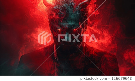 man possessed by demon man possessed by demon 116679648