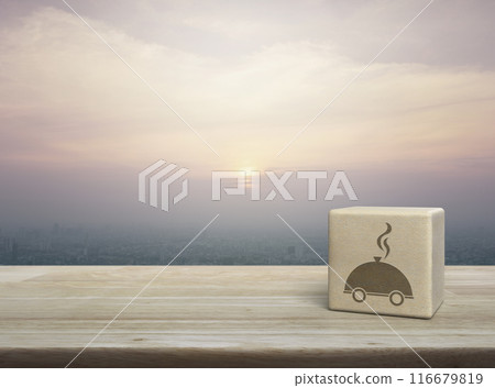 Business food delivery online concept 116679819
